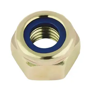 Hexagon nuts with clamping part