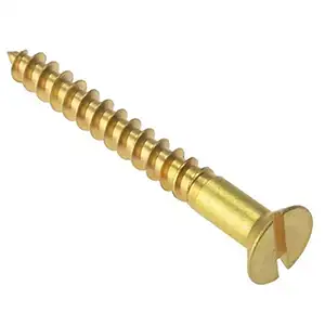 Slotted Flat Head Wood Screws